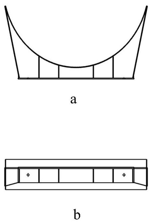 Pipeline bearing structure of pipeline suspension transportation tool