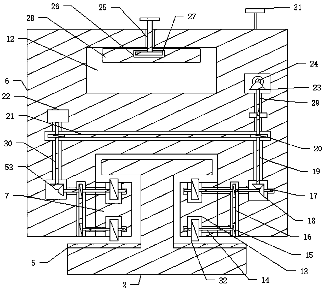 An automatic conveying frame for electric construction