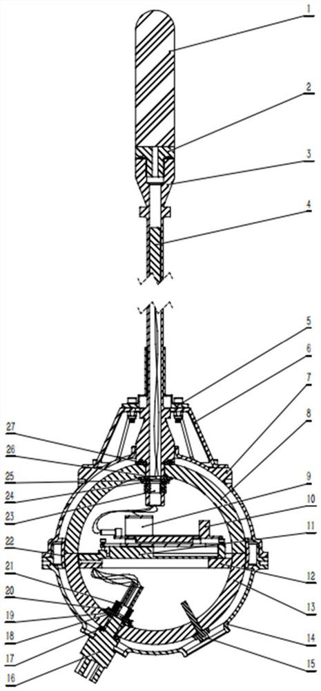 A full-depth, modular and multi-mode communication positioning device