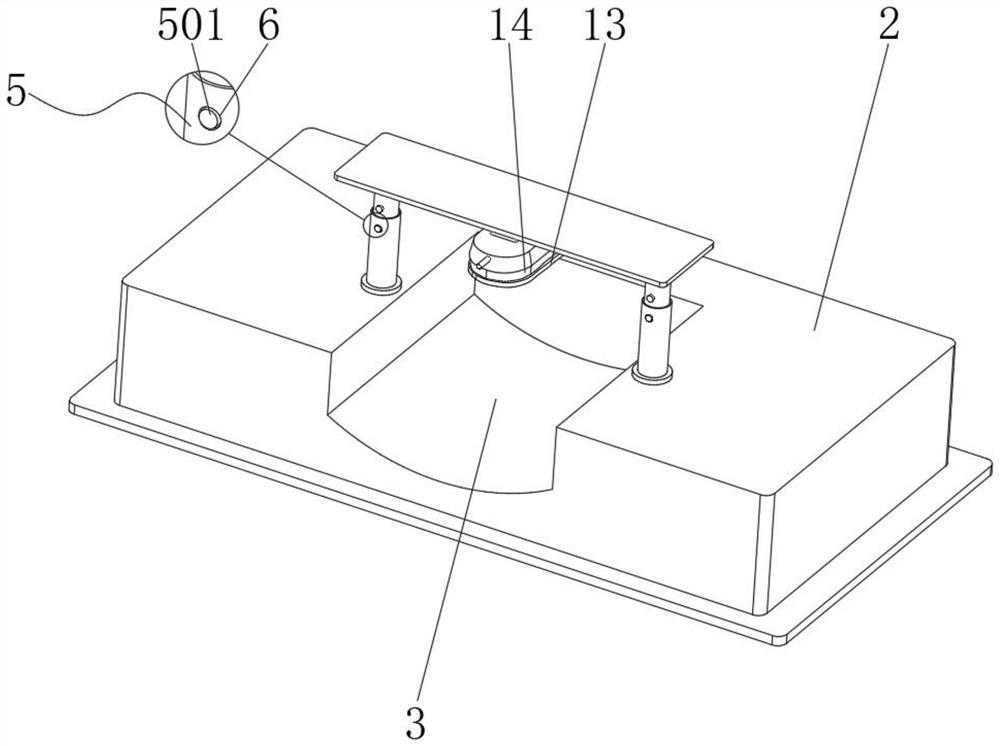 Oxygen supply equipment with ear pressure sore prevention function for intensive care department