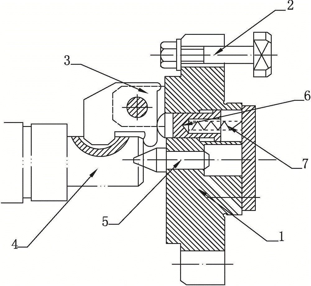 Rotating-preventing positioning device