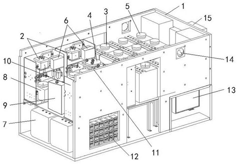 Electrolyzed water spraying vehicle for epidemic prevention