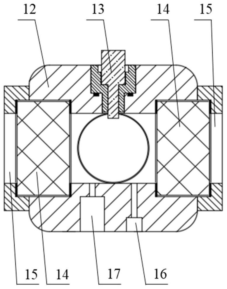 Experimental device for simulating evaporation and combustion of liquid drops of engine under high-temperature and high-pressure conditions