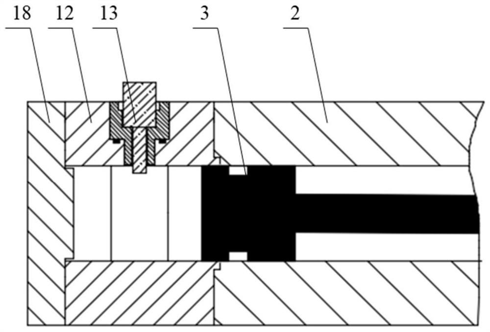 Experimental device for simulating evaporation and combustion of liquid drops of engine under high-temperature and high-pressure conditions