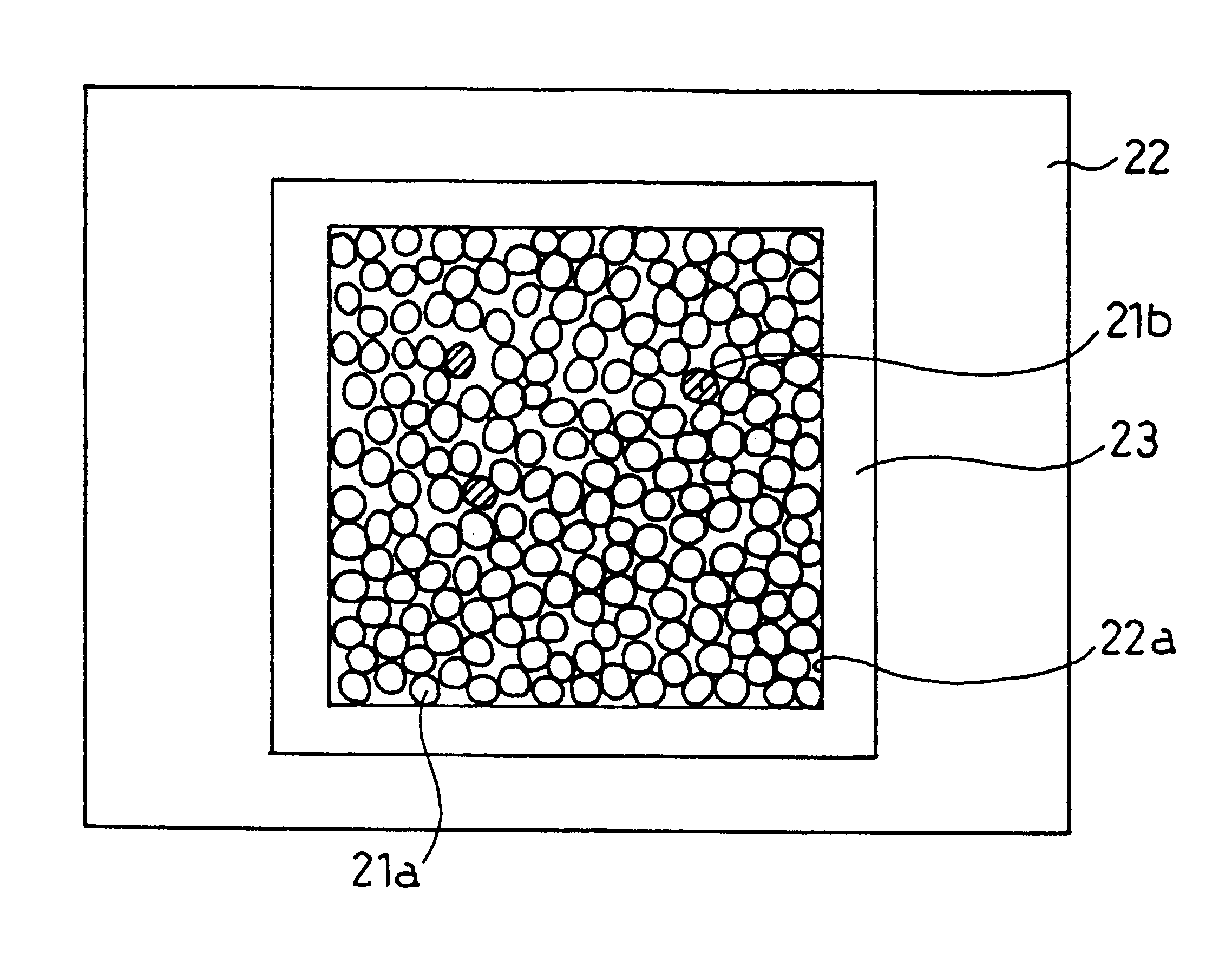 Water-absorbent agent and method for manufacturing the same