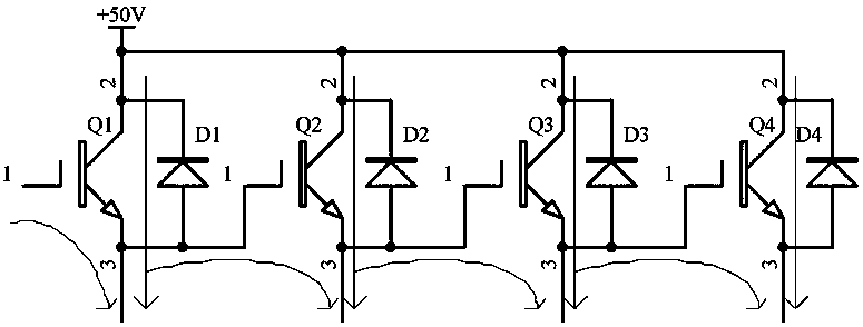 A voltage regulation circuit for an air energy water heater