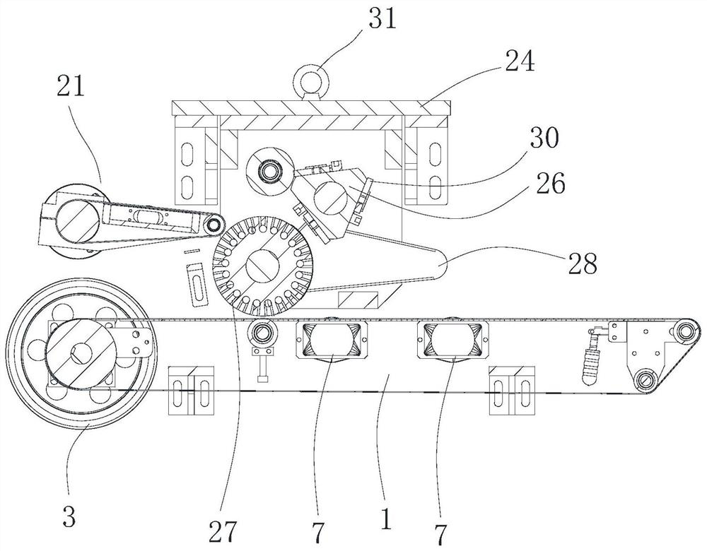 A kind of cloth and ear strap cooperating and attaching device