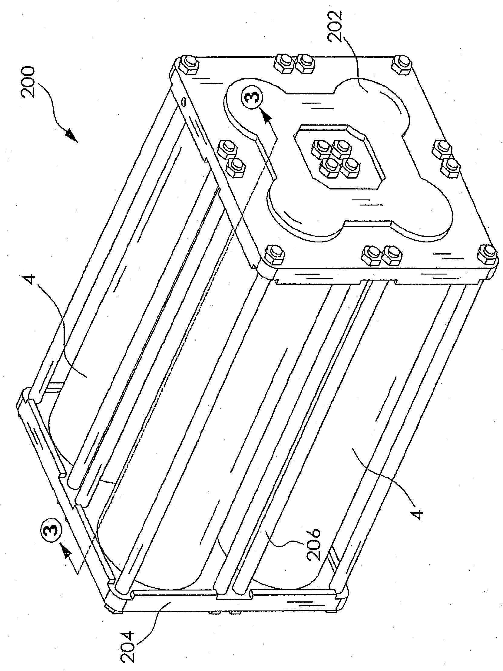 Compact hydraulic accumulator