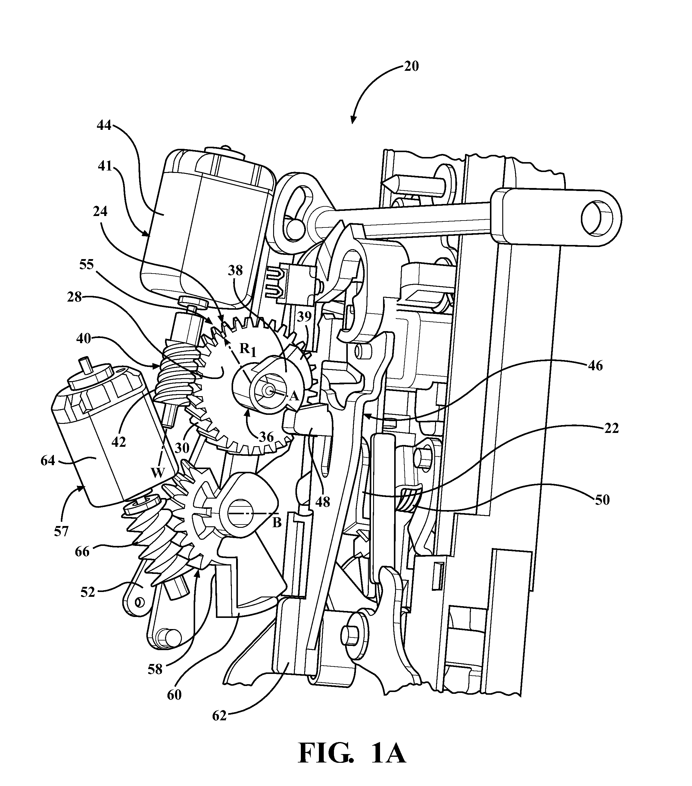 Door latch with fast unlock