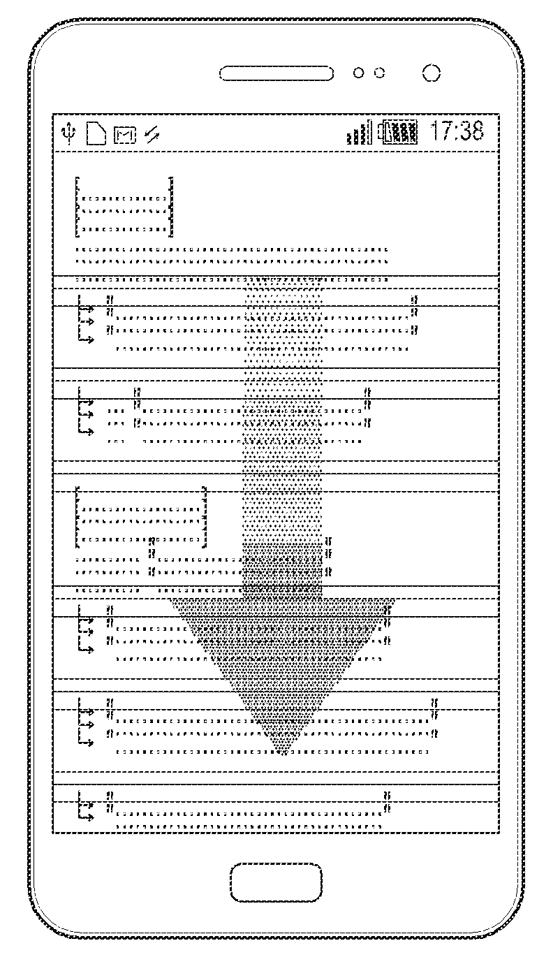 Method and apparatus for scrolling screen of display device