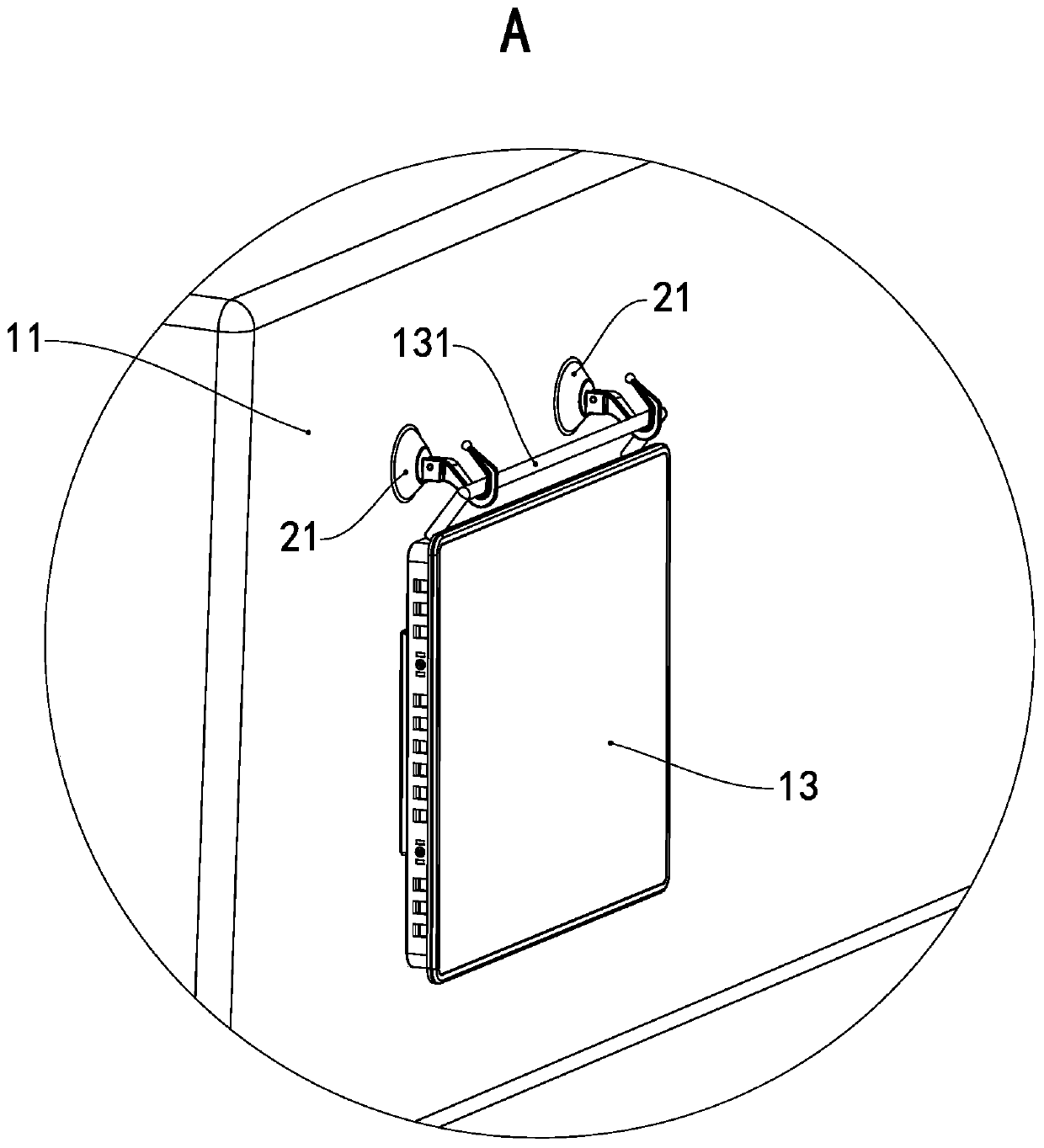 Injection molding system with visual monitoring function and monitoring method of injection molding system with visual monitoring function