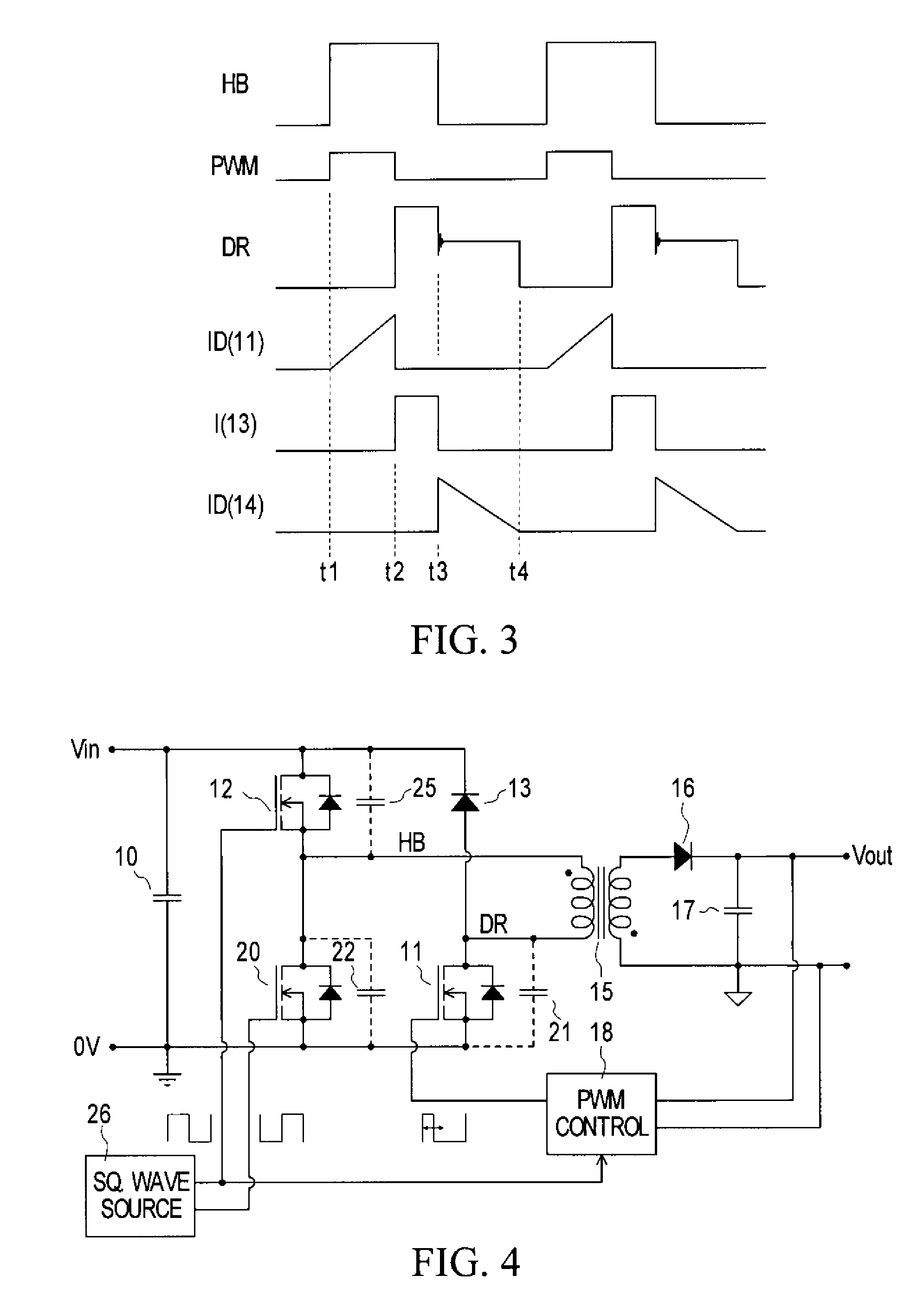 DC converters with constant and variable duty ratio switching