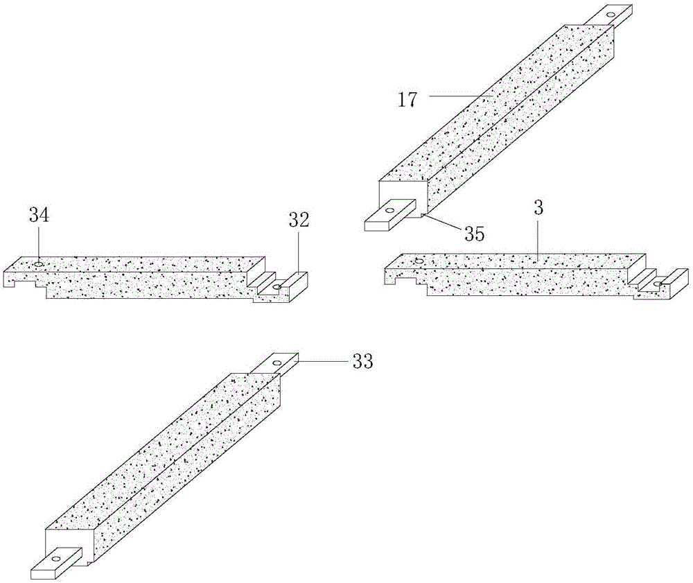 Ecological type slope protection structure and construction method