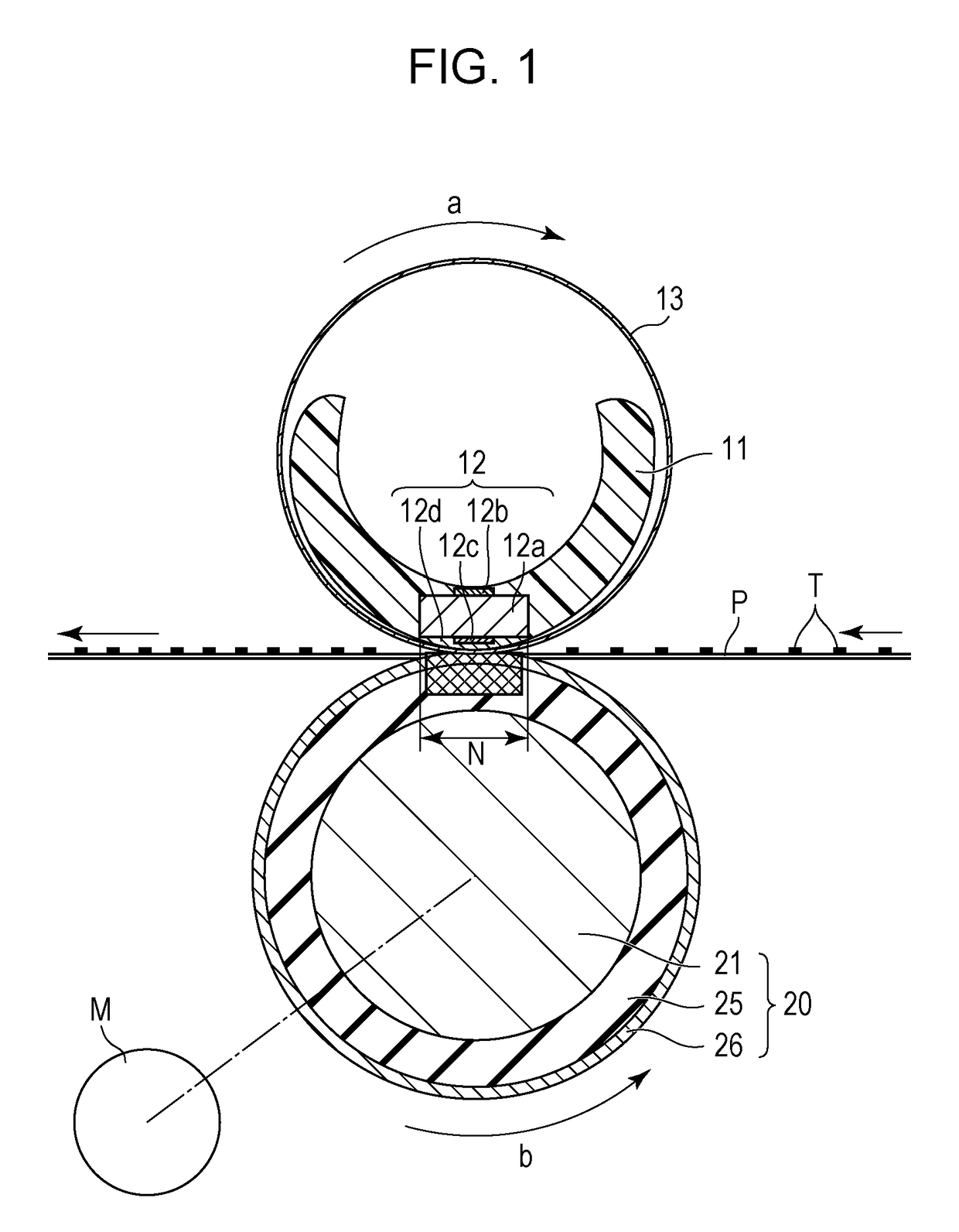 Elastic roller with needle-shaped filler and fixing device