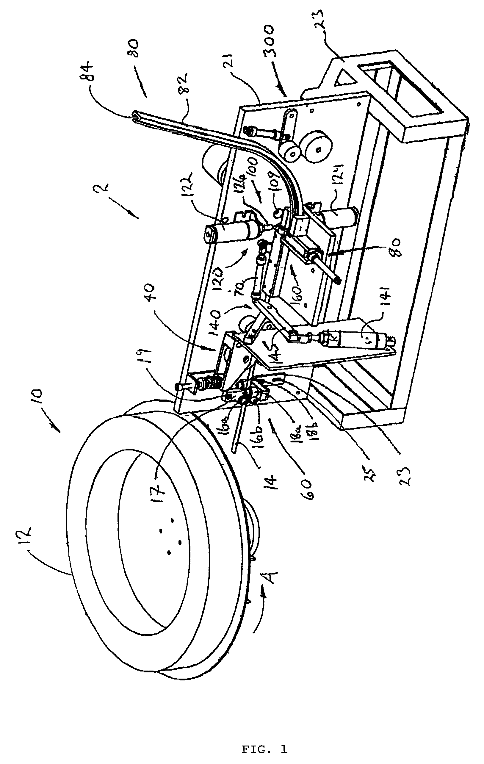 Method of manufacturing a band with a fastener