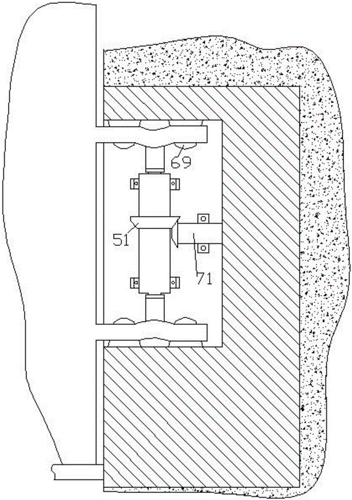 Novel suspending support device of air conditioner external unit