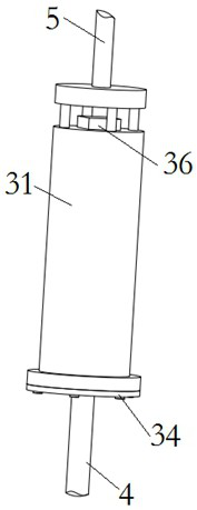 A kind of wind power tower hoisting auxiliary positioning device and hoisting positioning method
