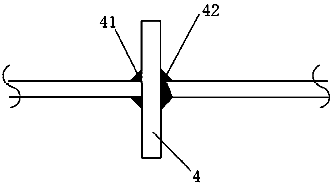 Hinge type installation method for ship body steel structure