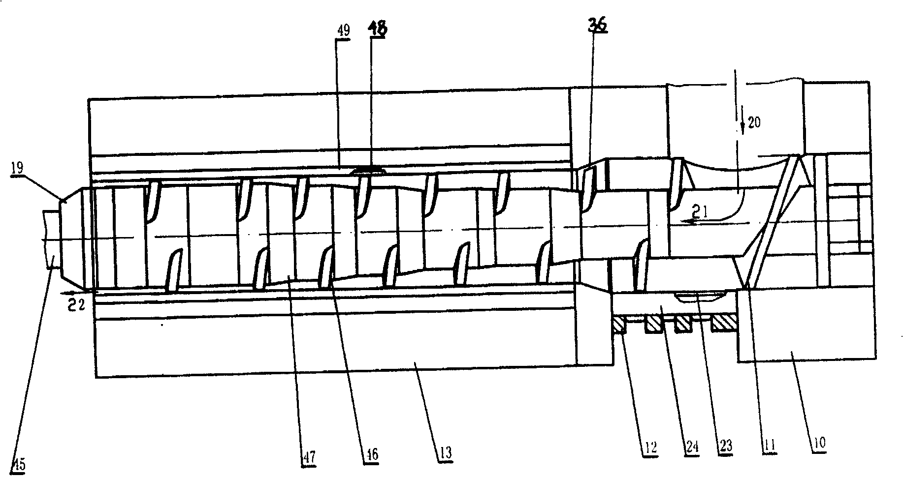 Large spiral oil press