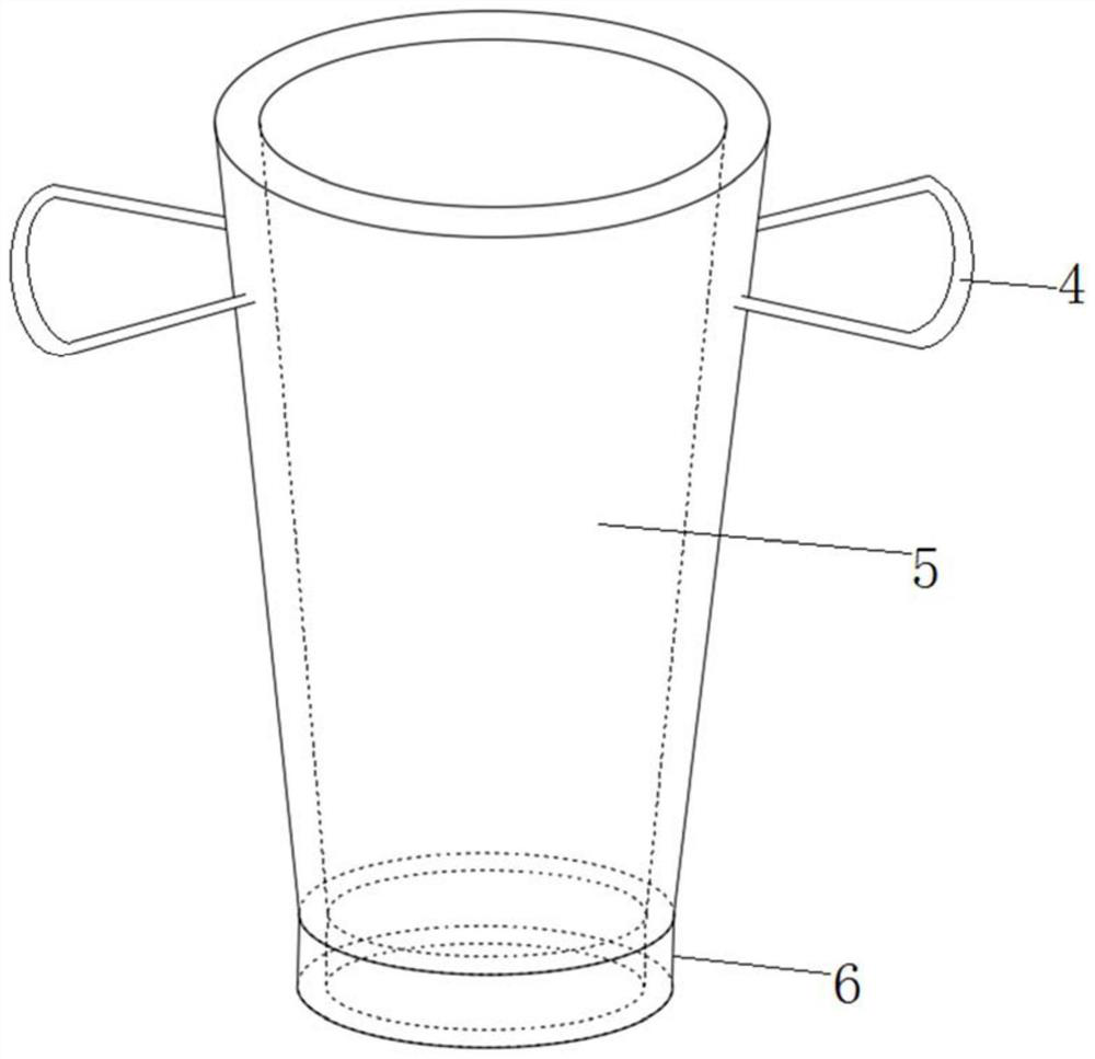 A tuyere ring manufacturing mold and tuyere blockage