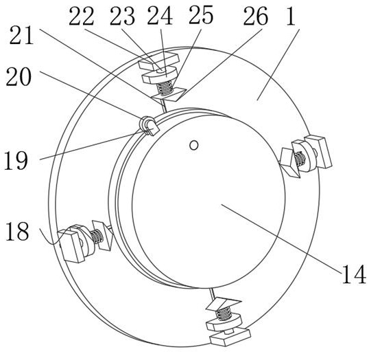 Positioning device for fiber-optic gyroscope inclinometer and positioning method thereof