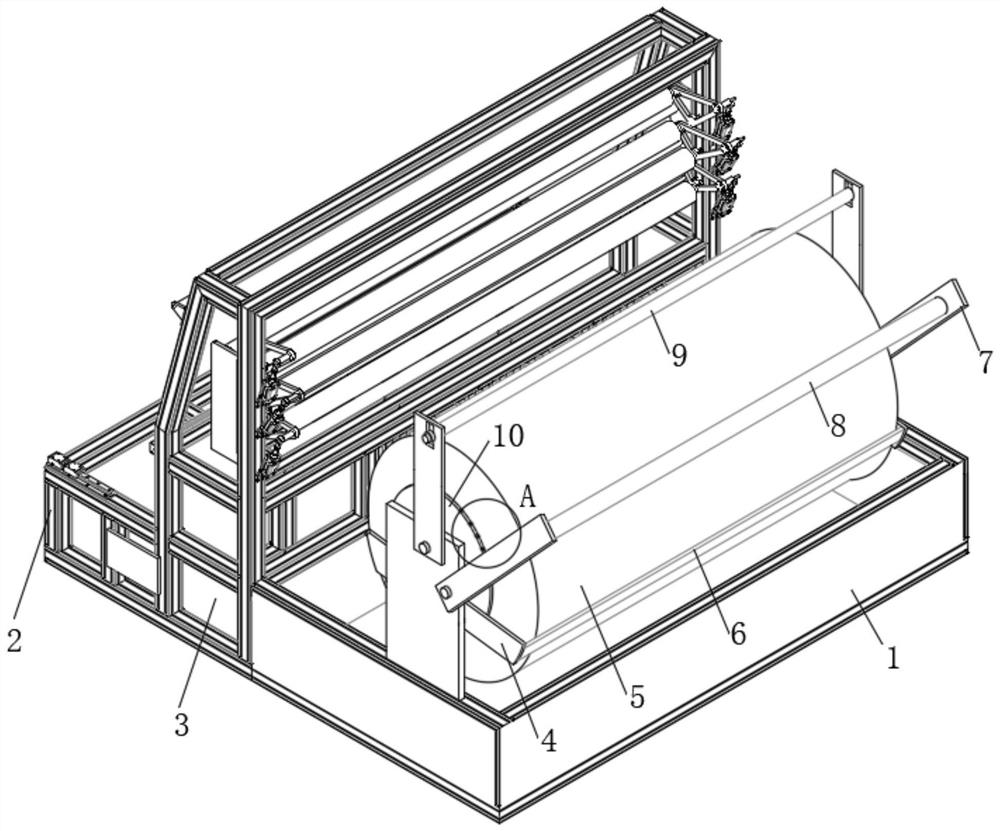 Sealing device used between cathode roller and anode tank in copper foil pickling