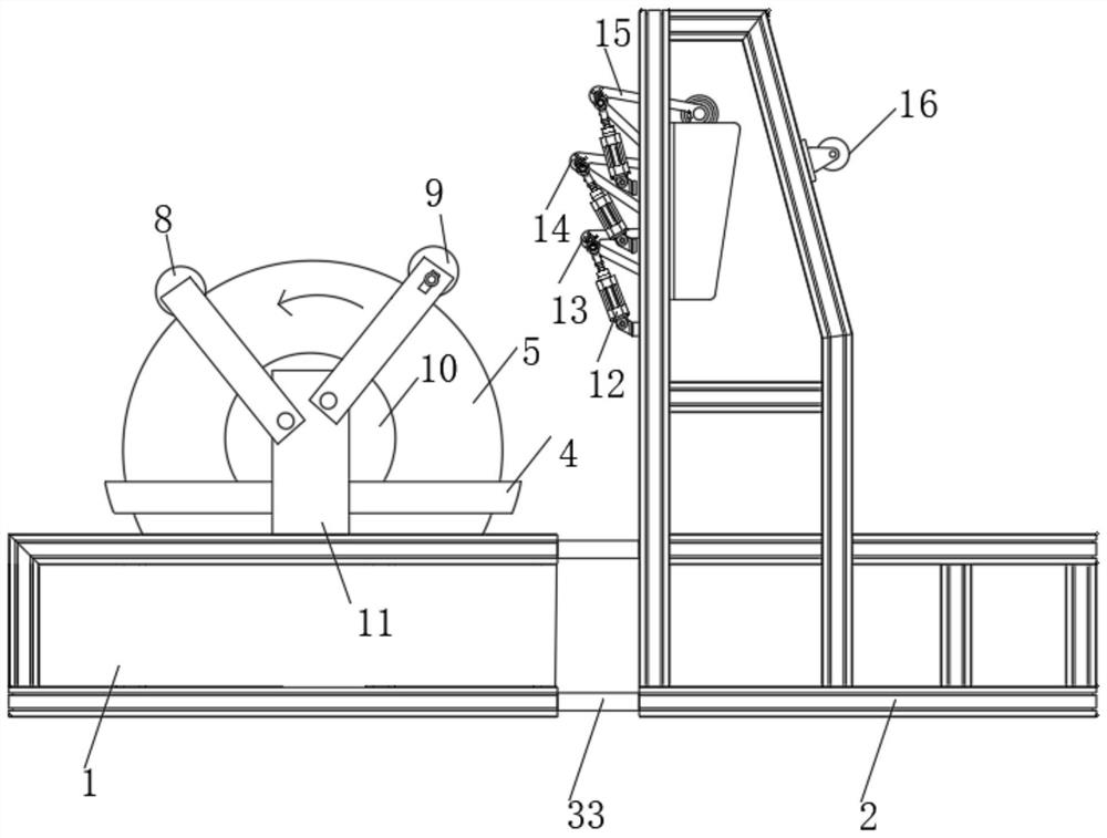 Sealing device used between cathode roller and anode tank in copper foil pickling