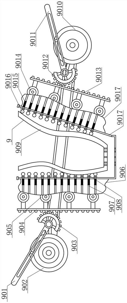 Gynecological breast hyperplasia massage therapy device