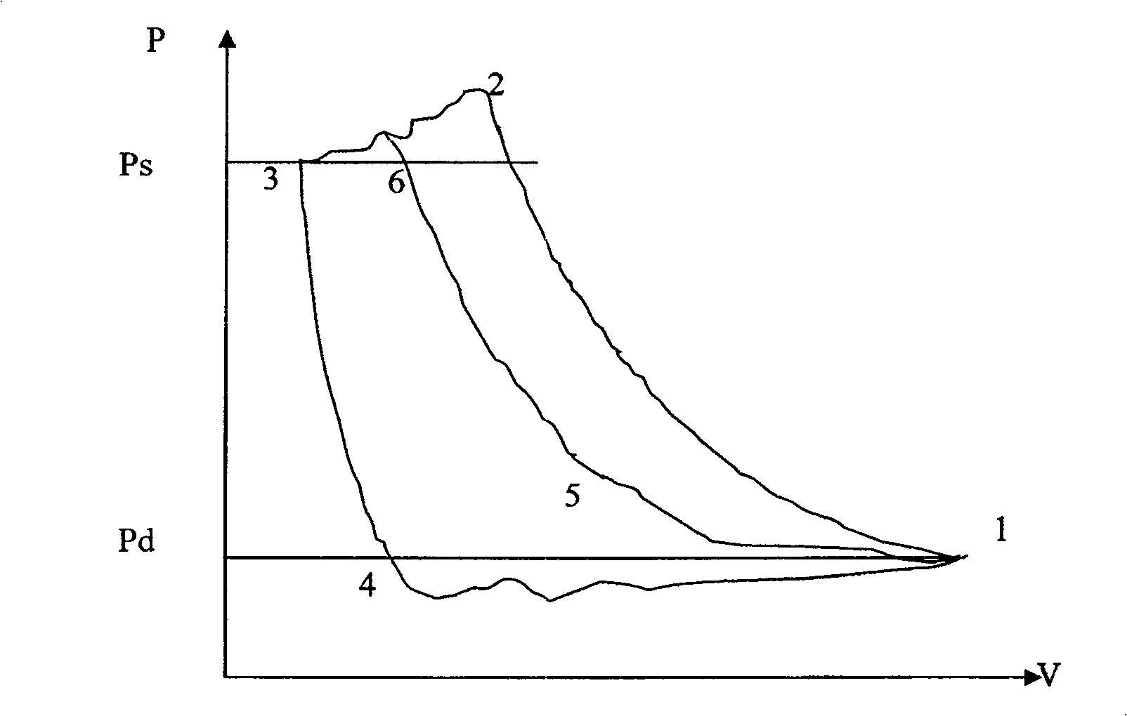 Device for lifting piston compressor air inlet valve based on time control