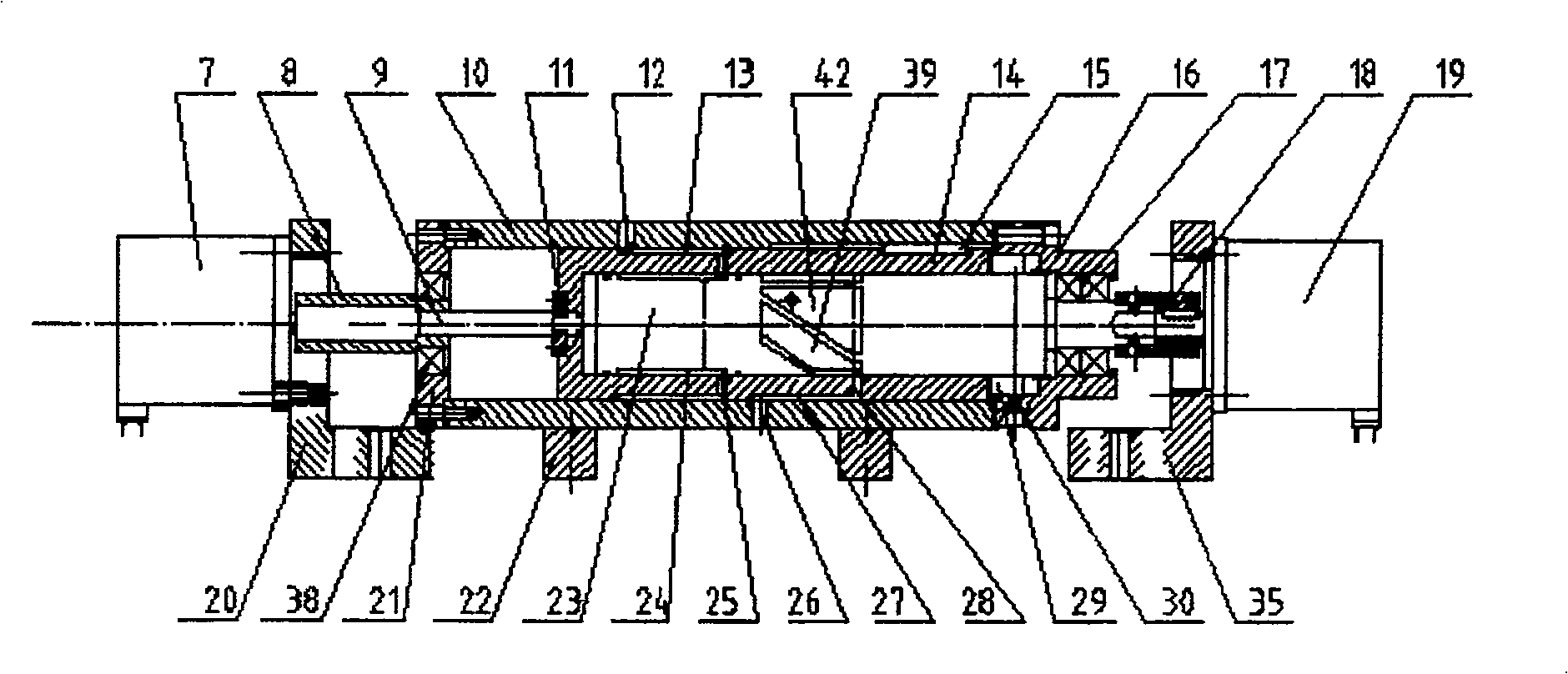 Device for lifting piston compressor air inlet valve based on time control