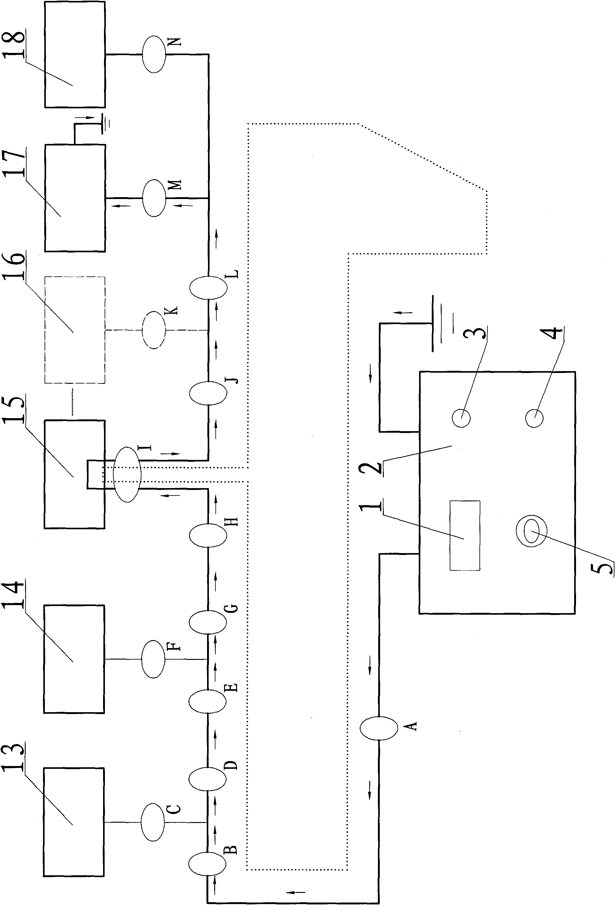 Method for detecting and monitoring high-resistance ground fault by online zero setting and test device thereof