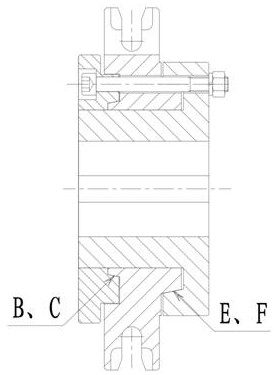 Combined transmission mechanism with replaceable single tooth