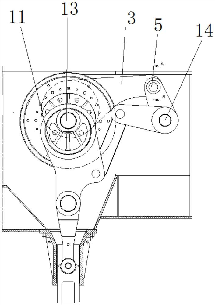 Eight-connecting-rod press transmission mechanism