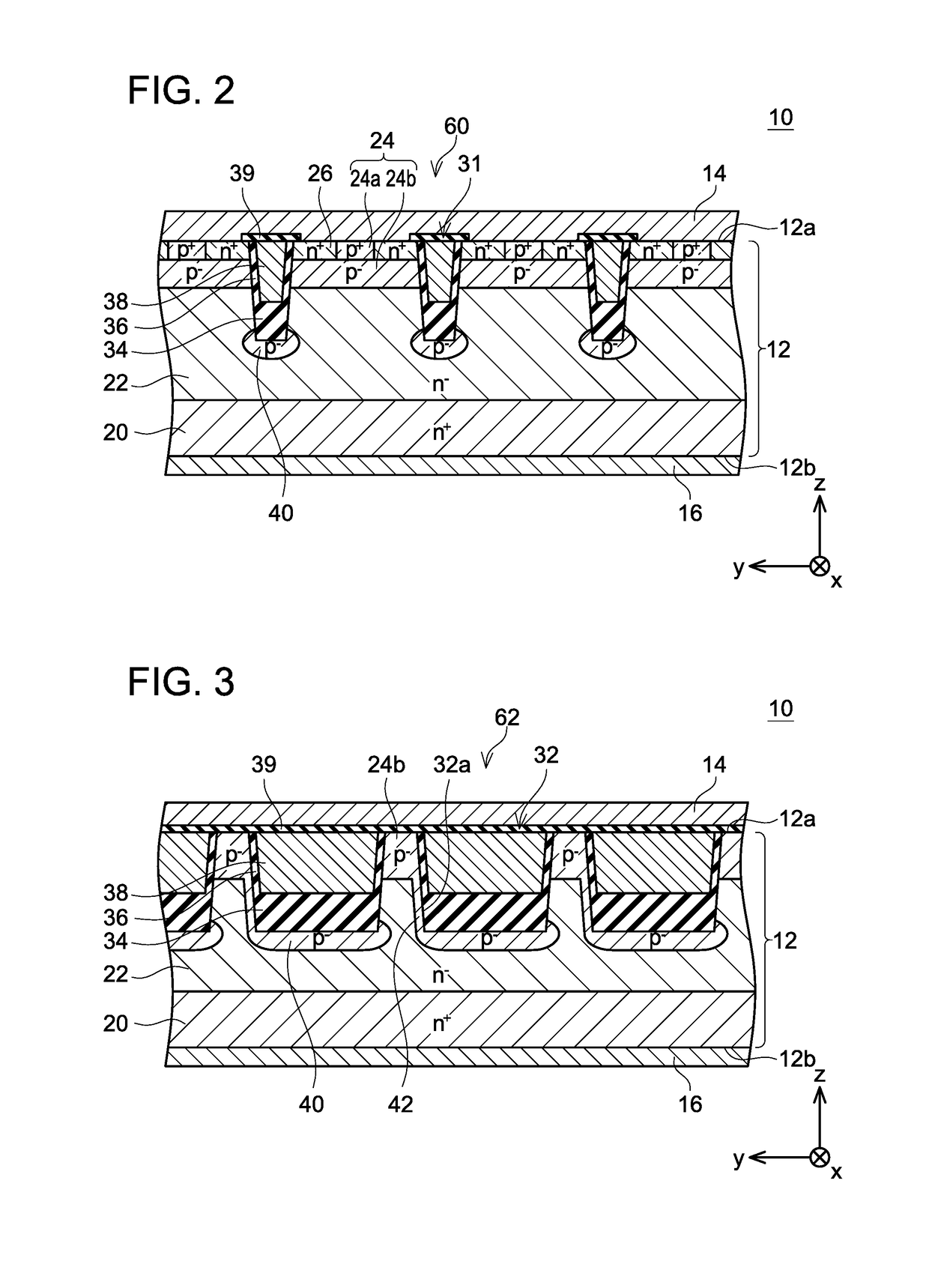 Insulated gate type switching device and method for manufacturing the same