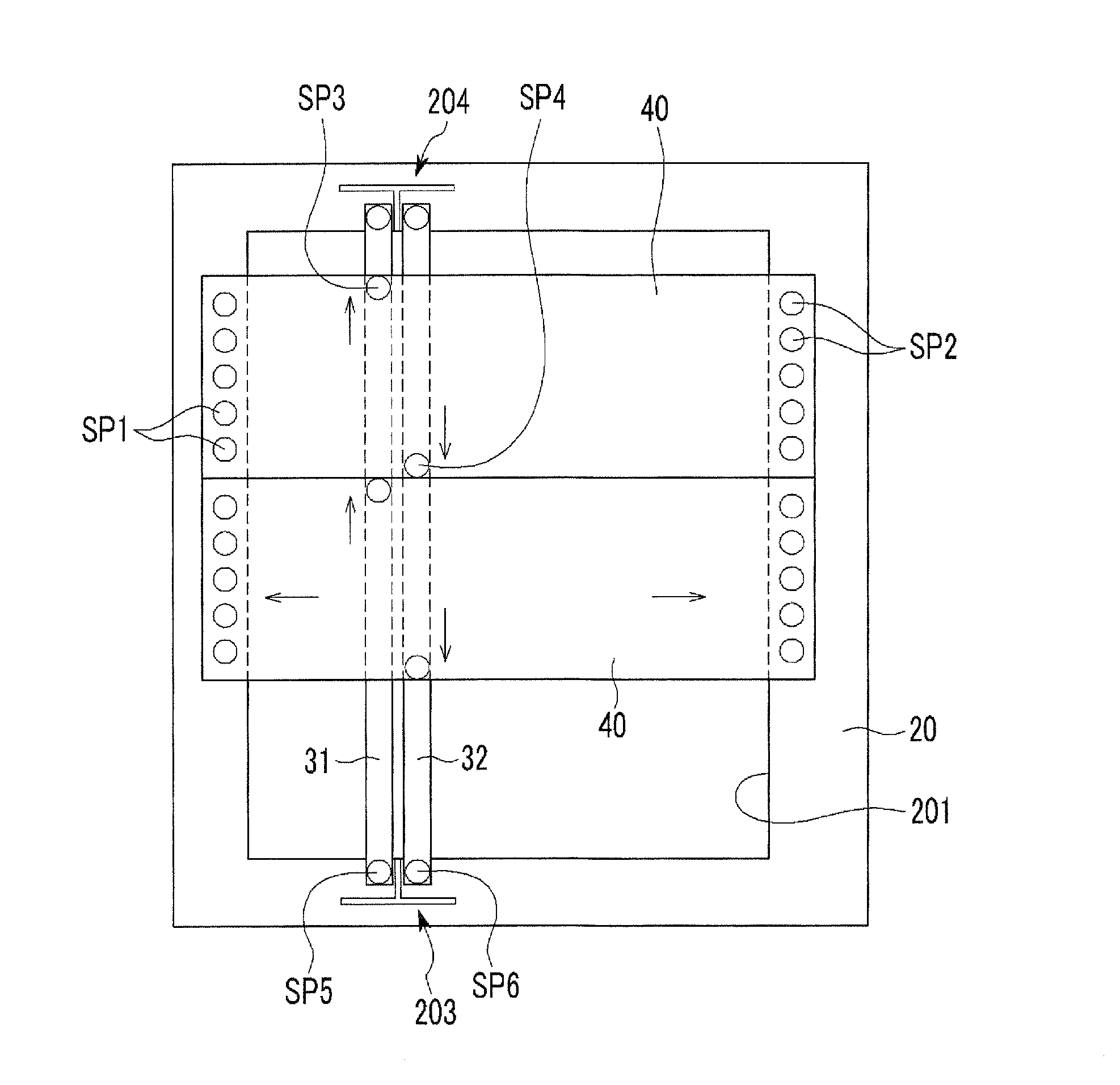 Mask assembly for thin film deposition of flat panel display