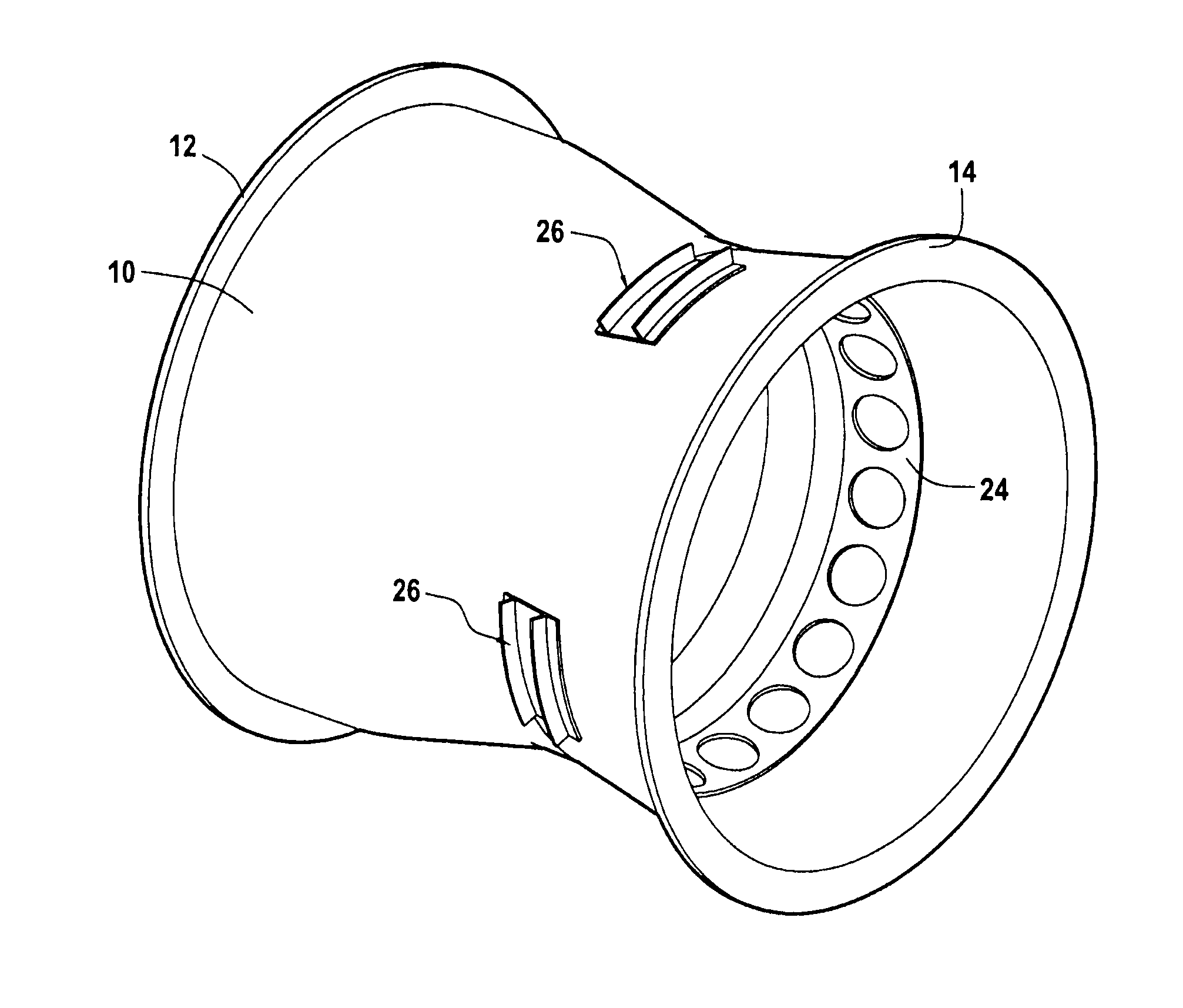 Aeroengine fan casing made of composite material, and a method of fabricating it