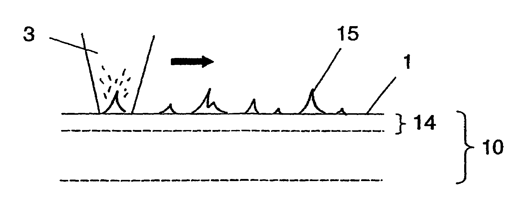 Method for smoothing and polishing surfaces by treating them with energetic radiation