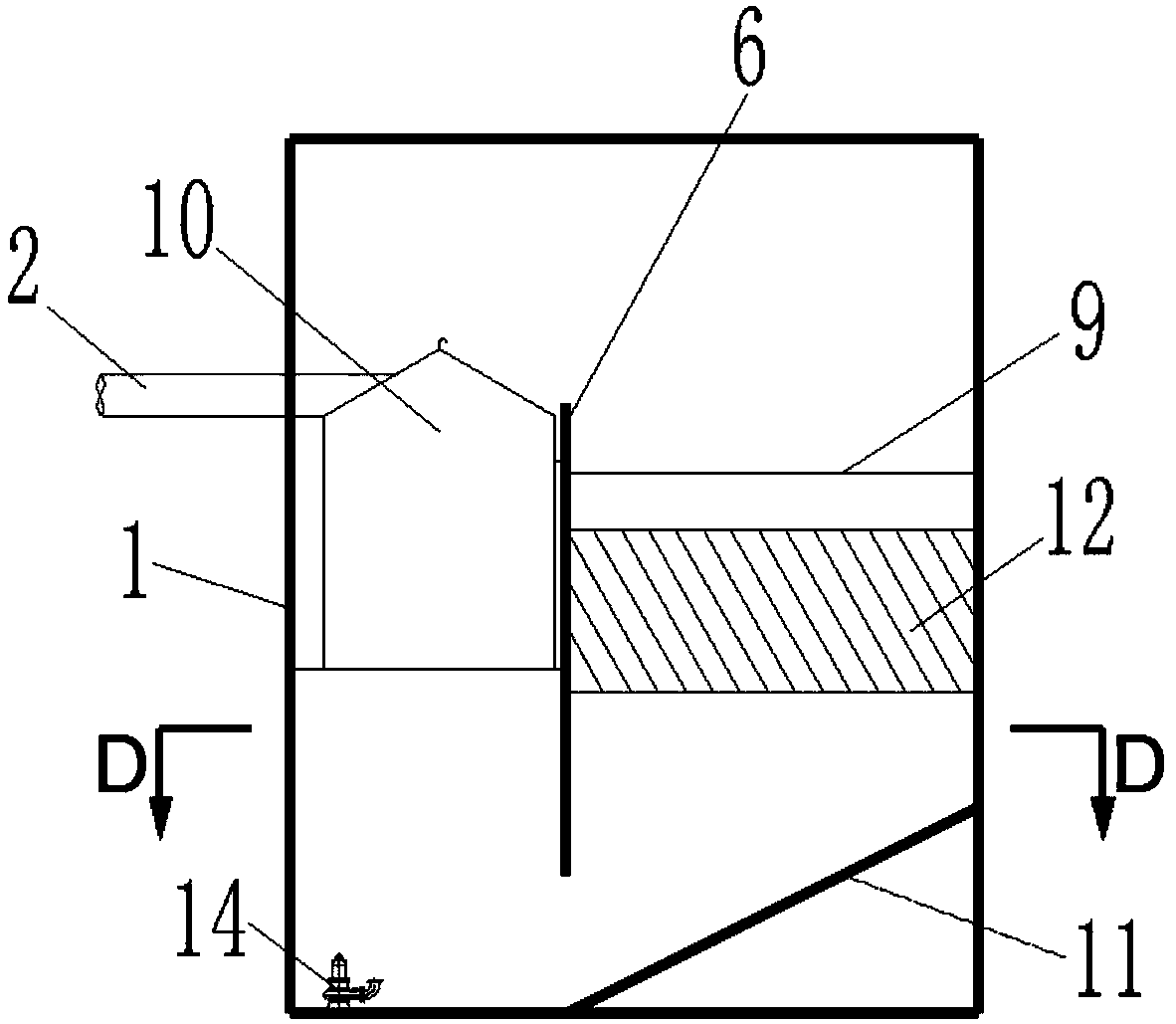 Sewage pretreatment device