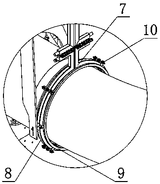 Intermediate-frequency pipe bending machine