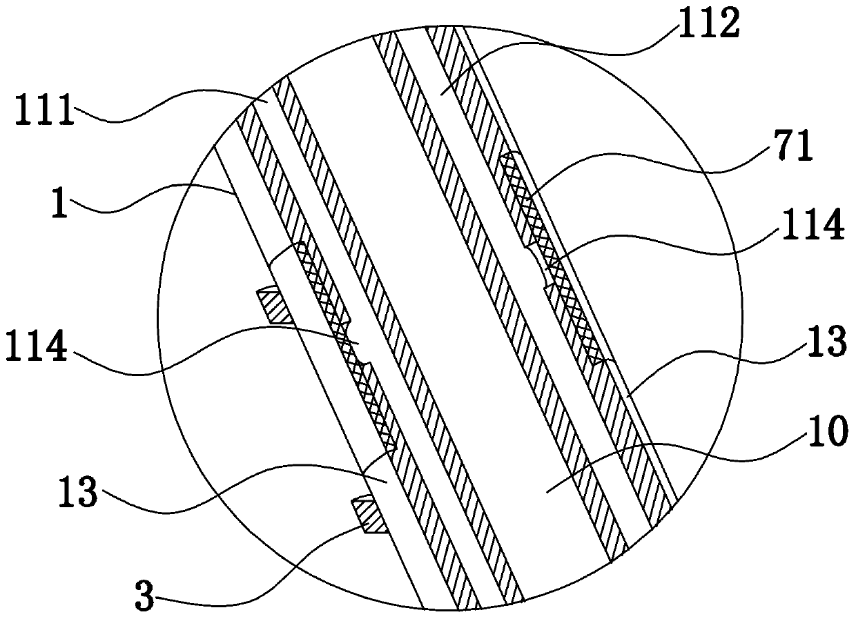 Nasal cavity bleeding stopping device