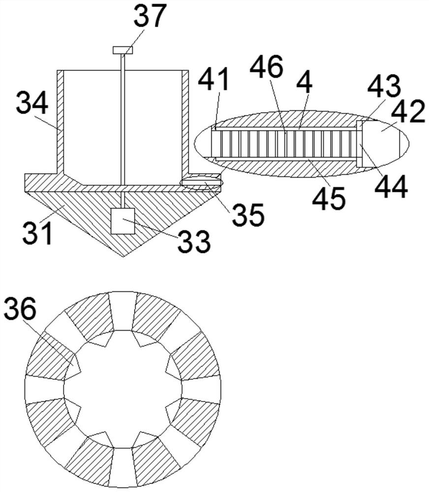 Multi-layer screening device of powder concentrator