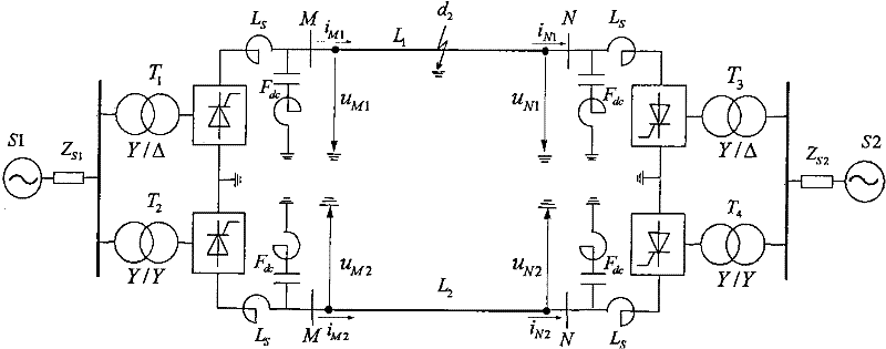 Method for protecting transient state energy of DC power transmission line