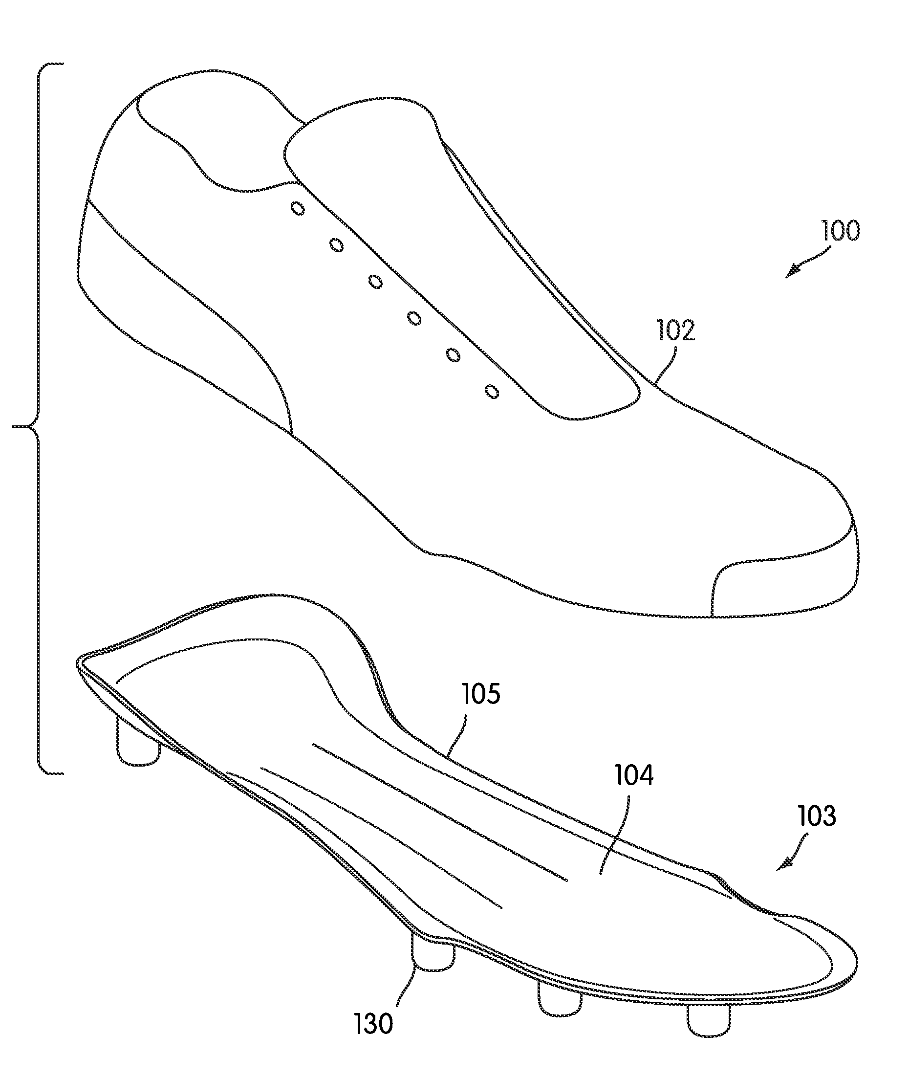 Article of Footwear Including Full Length Composite Plate