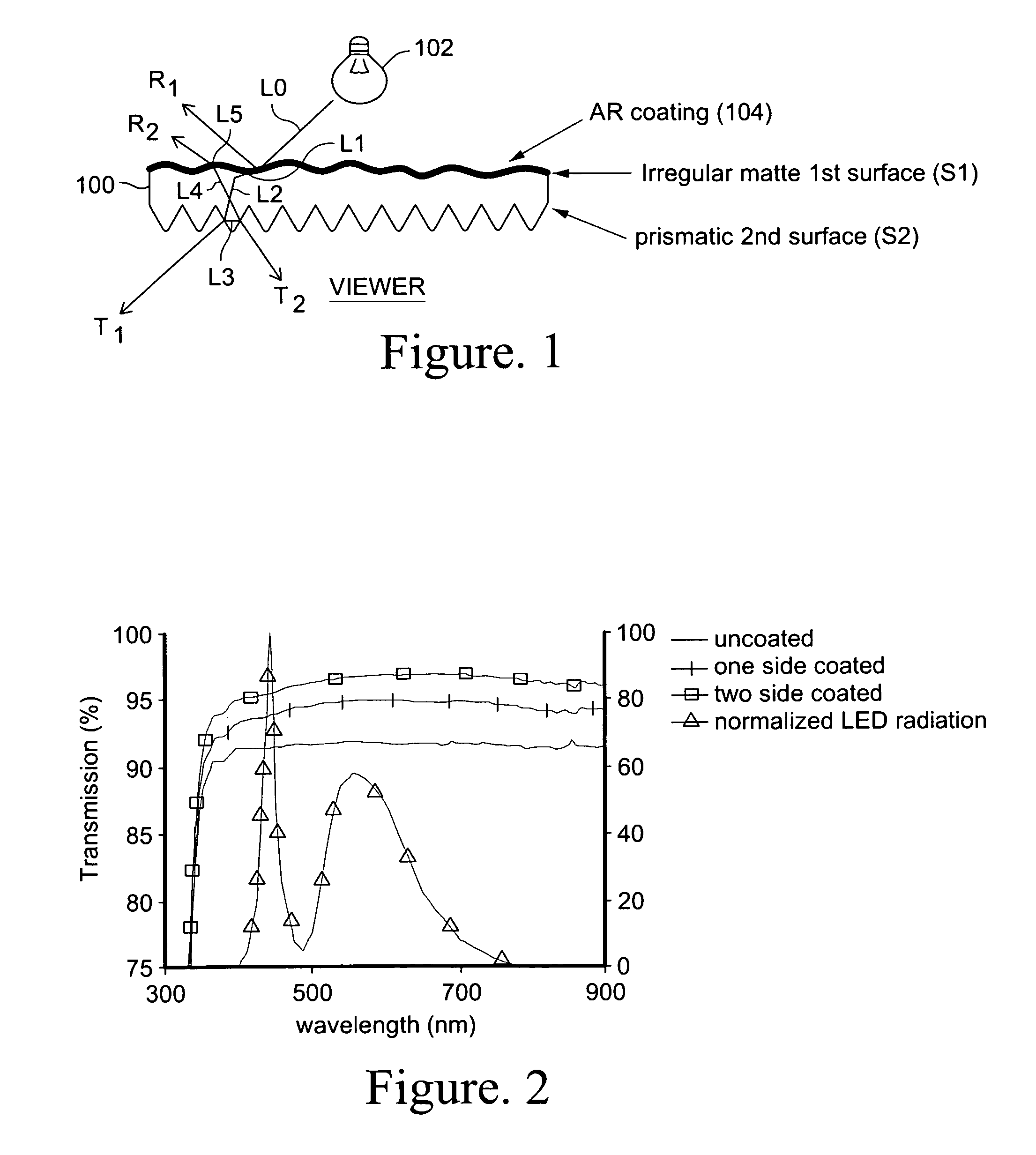 Lighting system cover including AR-coated textured glass, and method of making the same