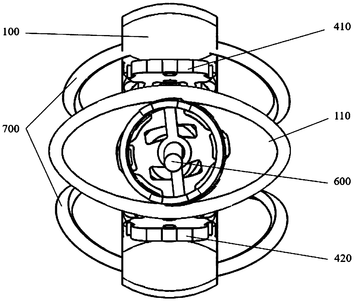 Tissue clamping device with locking mechanism