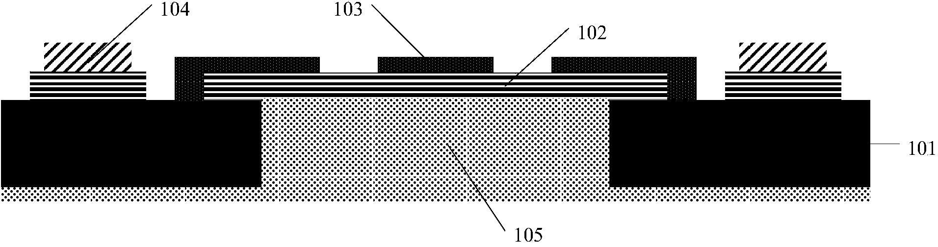 Bulk-silicon micro electromechanical system MEMS structure front surface subsequent processing method