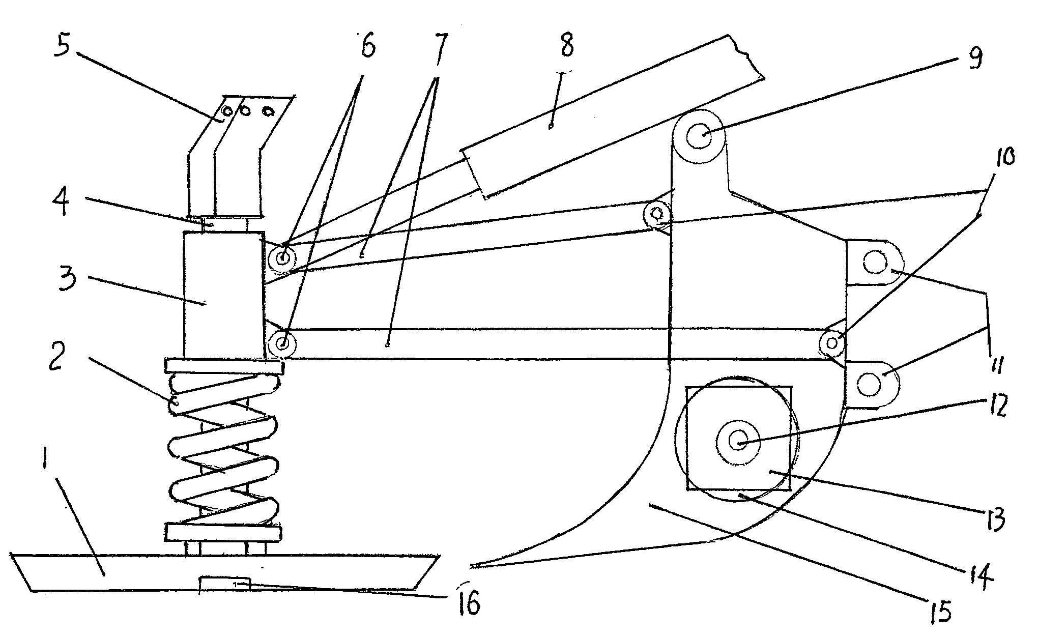 Apparatus for removing snow and ice, matched with loader