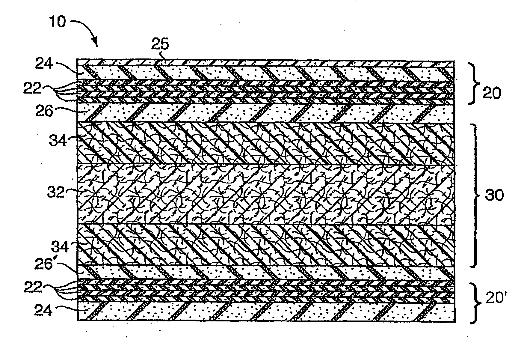 Fiber-reinforced decorative laminate