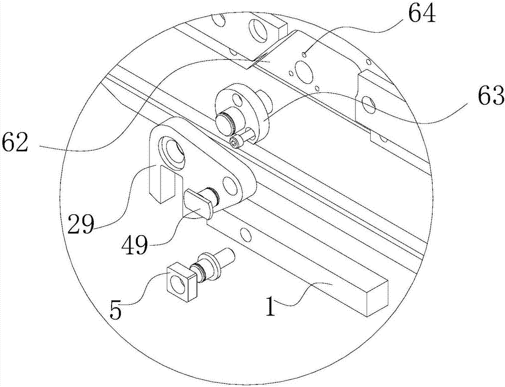 Rotary block suitable for blade feeding device