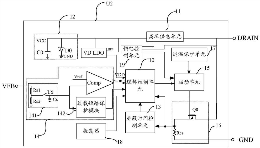 Switching power supply controller, switching power supply system and switching power supply system power supply method